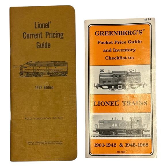 Lot of 7 Ladd April Publications Greenberg's Lionel Train Guides 1901 to 1988 - Picture 3 of 7